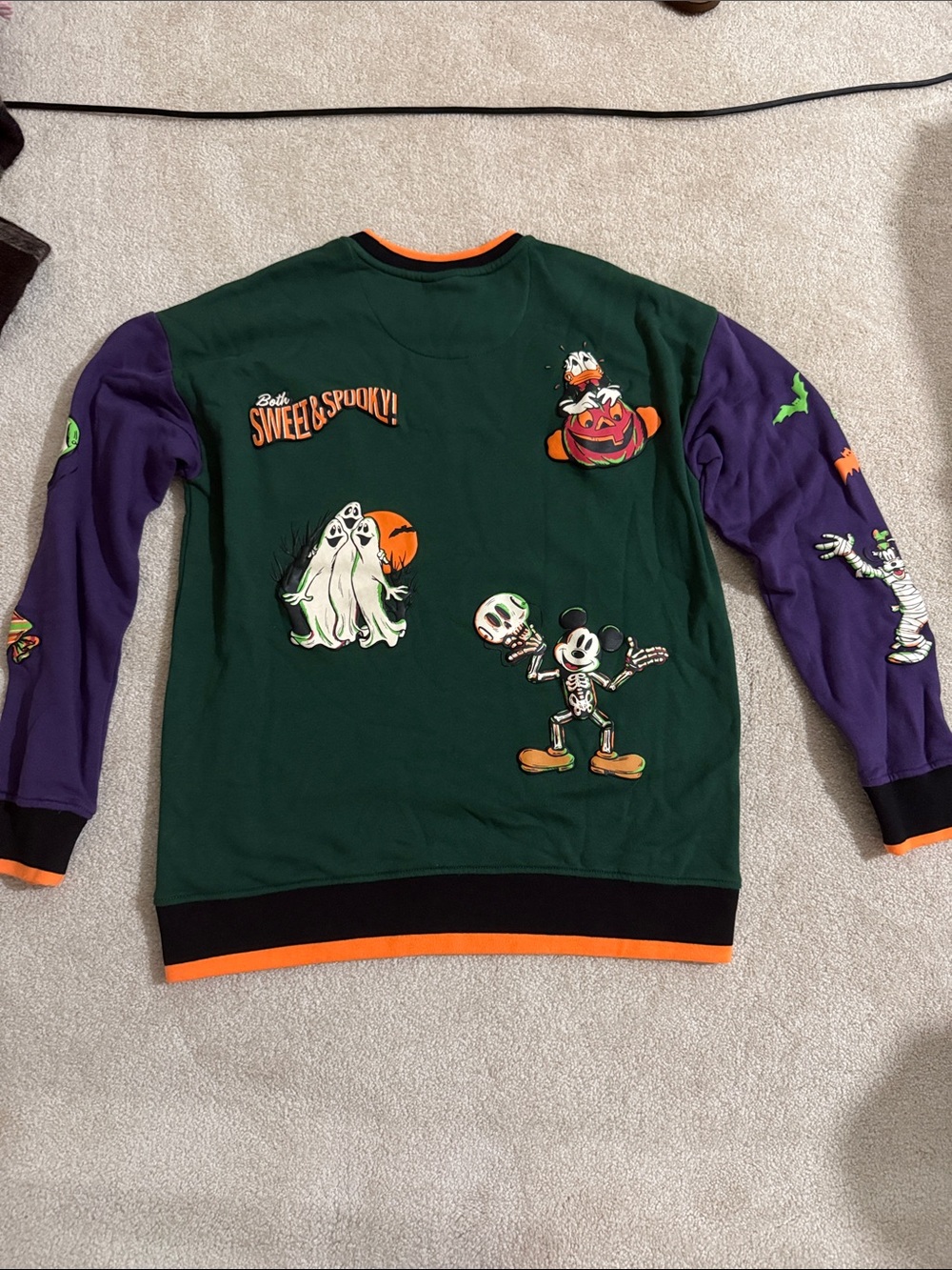 Disney Mickey and Friends Halloween Sweatshirt - Picture 4 of 6